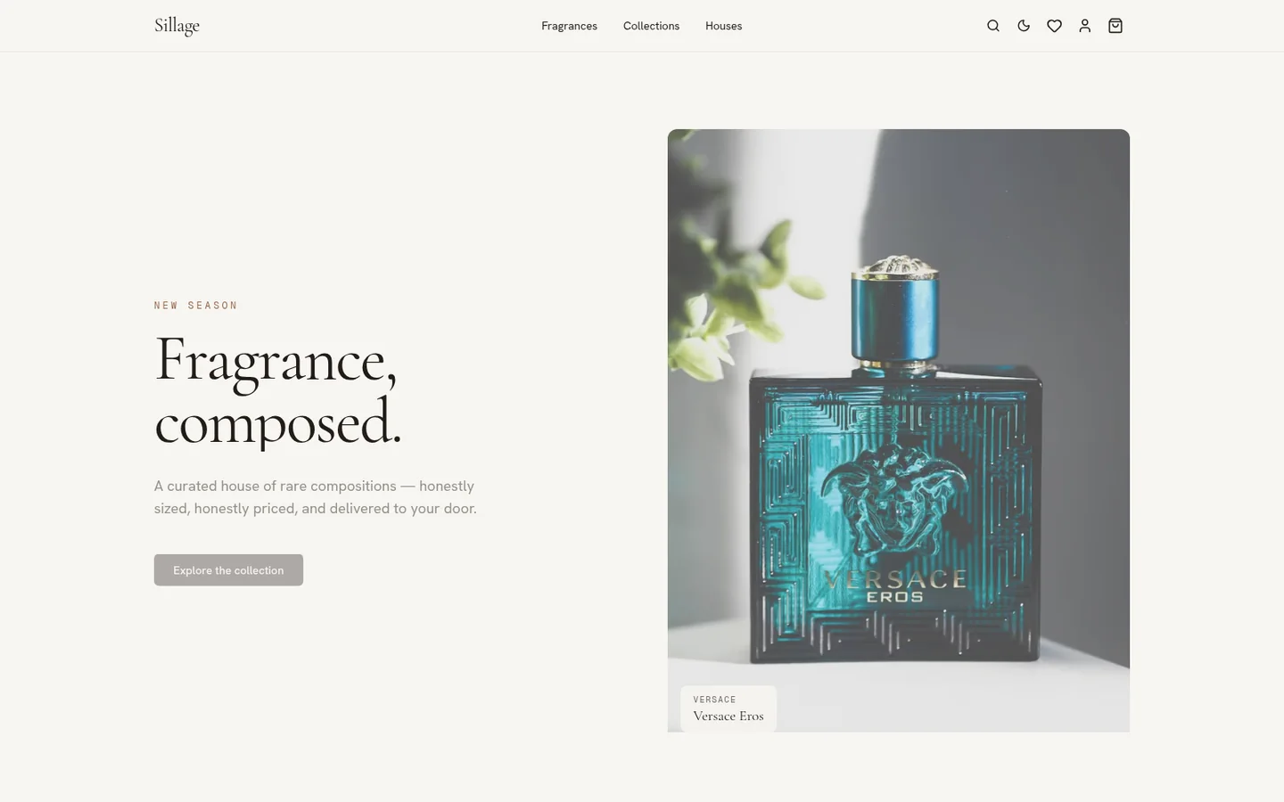 Sillage — screenshot